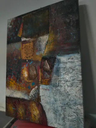 Quadri astratti acrilico su tela