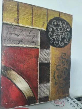 Quadri astratti acrilico su tela