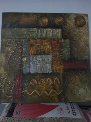 Quadri astratti acrilico su tela