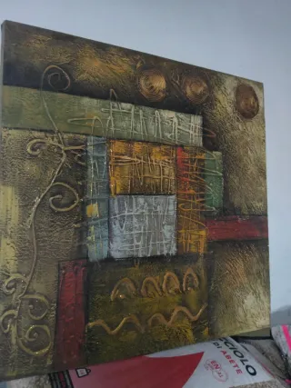 Quadri astratti acrilico su tela