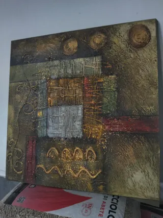 Quadri astratti acrilico su tela