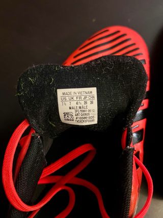 Scarpe calcio Adidas Predito 40.5 poco usate