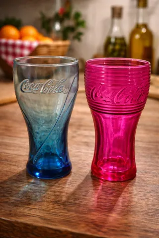 Coppia Bicchieri Coca-Cola Nuovi