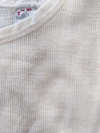 Canottiera uomo Liabel 50% lana taglia 5