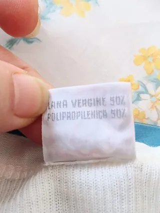 Canottiera uomo Liabel 50% lana taglia 5