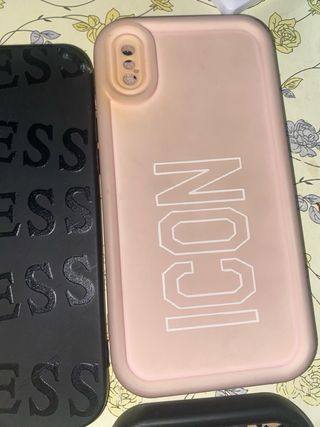 Pack 8 Fundas iPhone XS