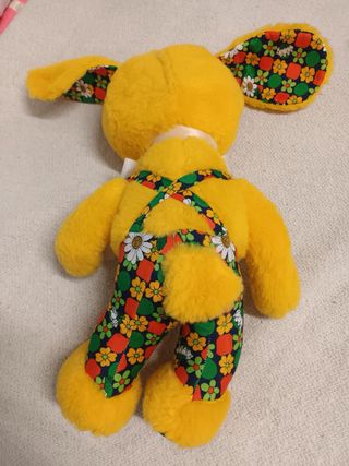 4 muñecas antiguas, peluche vir ref 40, payaso...