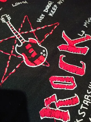 Camiseta tirantes Desigual Rock Noche