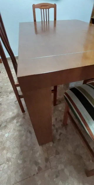 Mesa Comedor Extensible Madera