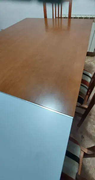 Mesa Comedor Extensible Madera