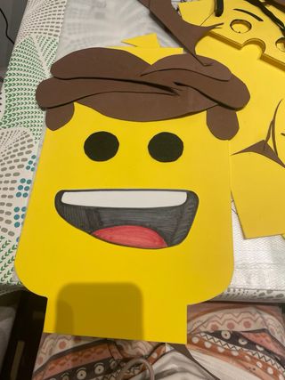 Disfraz Lego Emmet Talla 6-7 años