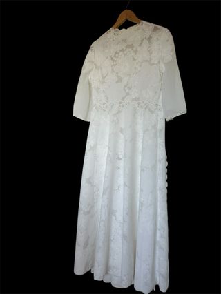Conjunto Novia Bata y Camisón 70s OFERTÓN