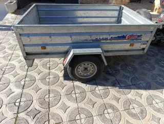 Remolque galvanizado carga basculante