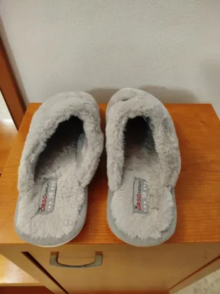 Zapatillas de estar por casa en gris
