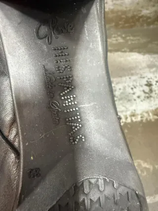 Botas altas Hispanitas mujer negras