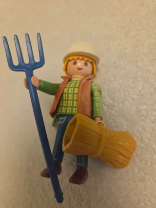 Lote Playmobil Granjeros y Animales