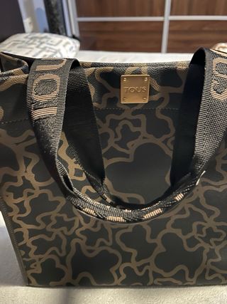 Bolso Tous Negro y Marrón