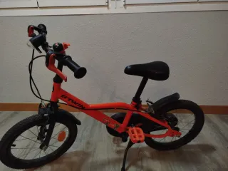 Bicicleta infantil B'Twin naranja