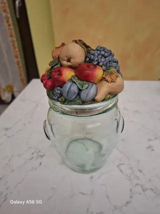 Vaso Decorativo Frutta Nadir Vetro