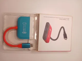 Precio negociable Adaptador 3 en 1 para Switch . p