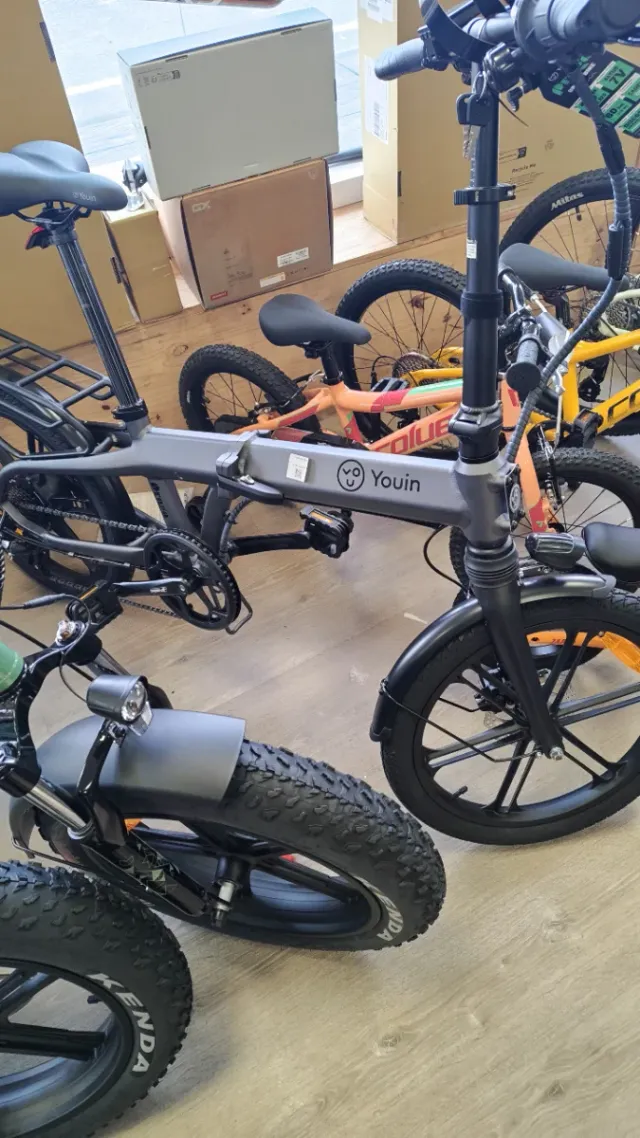 Bicicleta eléctrica Youin Praga plegable