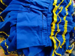 Vestido de sevillana bordado. Talla XL