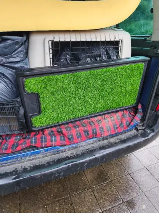 Rampa para mascotas plegable