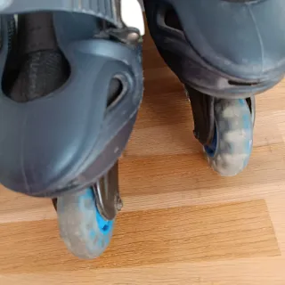 Patines en línea ajustables color negro