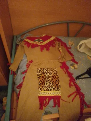 Disfraz indio talla única