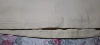 Túnica  Estameña blanca. Zamora. 1.30 largo