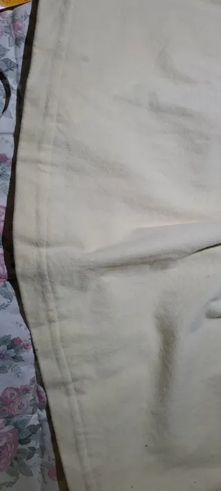 Túnica  Estameña blanca. Zamora. 1.30 largo