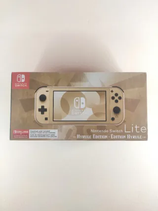 Nintendo Switch Lite legend of Zelda Hyrule Editio