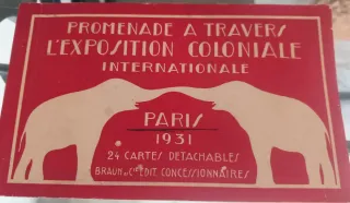 Cartoline Exposition Coloniale Parigi 1931