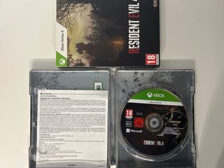 Resident Evil 4 Remake Steelbook Xbox Series X