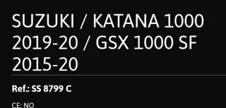 Escape IXIL Suzuki Katana GSXS 1000