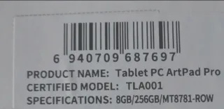 Tablet Teclast ArtPad musicpad