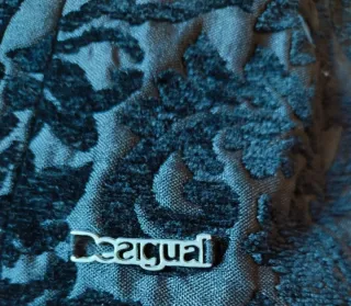 Abrigo Desigual Beige y Marrón