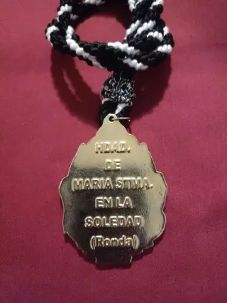MEDALLA HDAD. DE LA SOLEDAD DE RONDA (MÁLAGA)