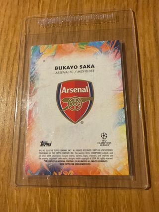 Bukayo Saka - Topps INCEPTION (Star Quality)