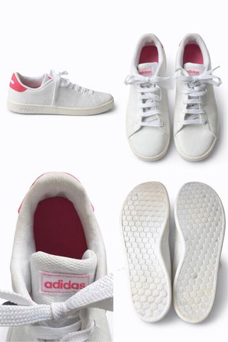 Tênis Adidas Branco e Rosa
