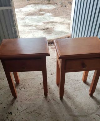 Mesitas de Noche Madera Maciza