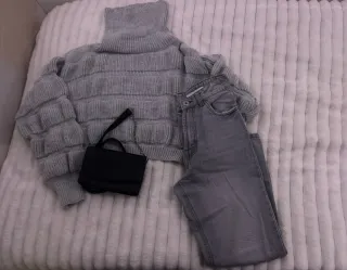 Conjunto Ropa: Jersey, Pantalón y Bolso