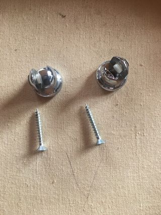 Mensola in vetro con supporti cm 60x11