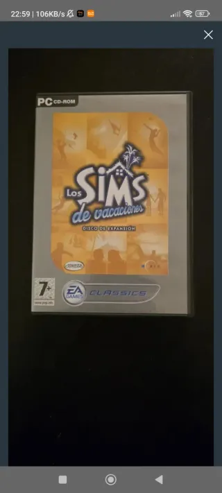 Los Sims de Vacaciones PC CD-ROM