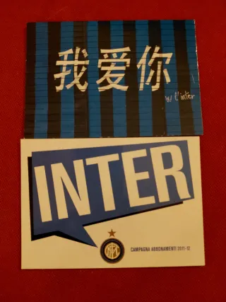 Lotto cartoline squadre calcio AC Milan