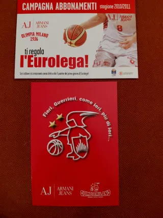 Lotto cartoline squadre calcio AC Milan
