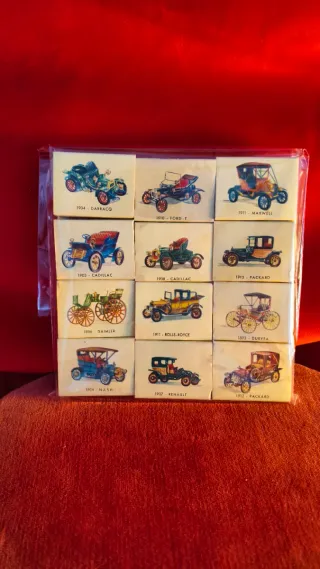 COLECCIÓN DE CERILLAS VINTAGE " COCHES "