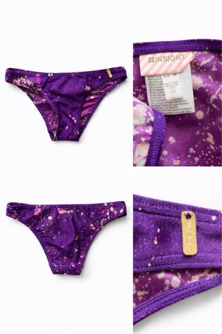 Biquíni Insight Estampado Roxo Tamanho XS