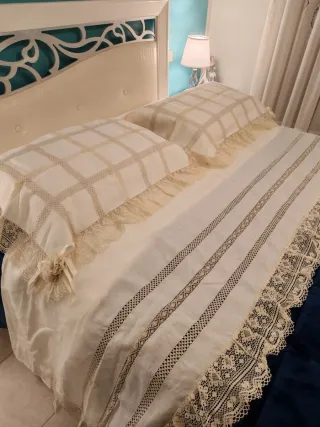 Lenzuolo e federe in lino