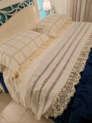 Lenzuolo e federe in lino